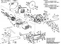 Bosch 0 601 556 011 ---- Circular hand saw Spare Parts